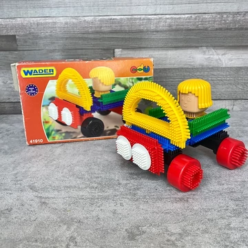 Wader Jeep Safari retro építős játék