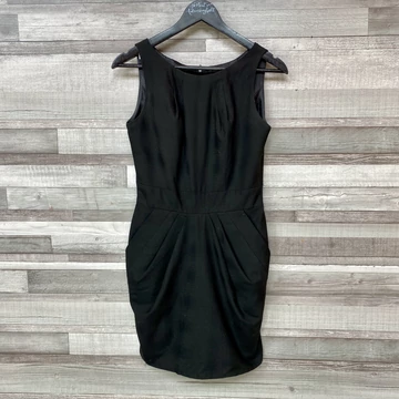 Next fekete elegáns ruha UK 8