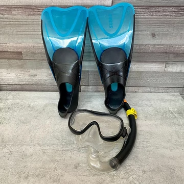 Subea búvár békatalp, búvárszemüveg, pipa szett 32/33