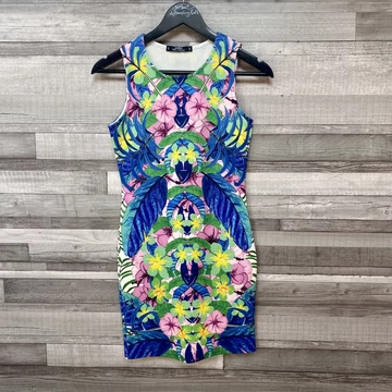 Petites színes virágos ruha 36