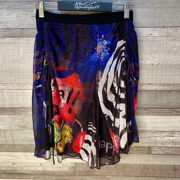 Desigual gumis derekú mintás szoknya XS-S
