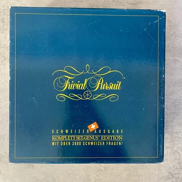 Parker: Trivial Pursuit 1989 Schweizer Ausgabe társasjáték