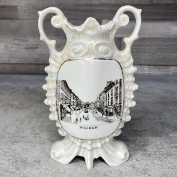 Victoria Austria barokk stílusú porcelán dísz váza Victoria Austria barokk stílusú porcelán dísz váza