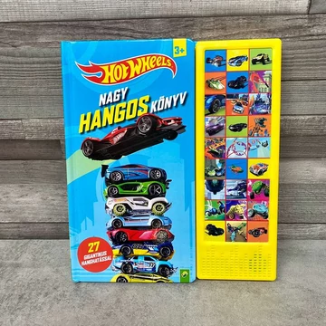 Hot Wheels: Nagy Hangos könyv Hot Wheels: Nagy Hangos könyv
