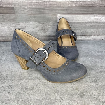 Graceland szürke magassarkú cipő 36