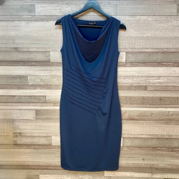 Bodyflirt kék elegáns ruha 36/38