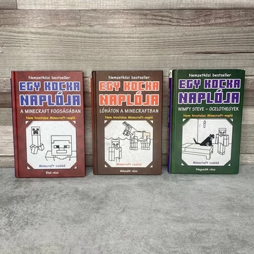 Egy kocka Naplója: Nem hivatalos Minecraft-napló ifjúsági könyv csomag