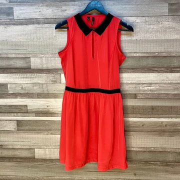 Mango Casual fáradt piros ruha L