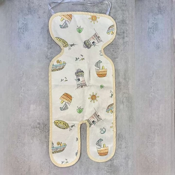 Unisex mintás nyári gyerekülés betét