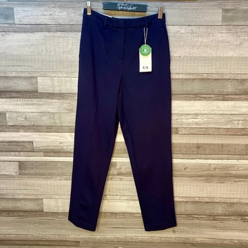 C&amp;amp;A Anle Mid Rise, Slim Leg sötétkék elegáns nadrág 34