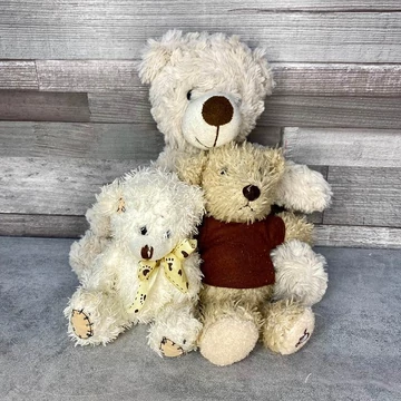 Plüss mackó család