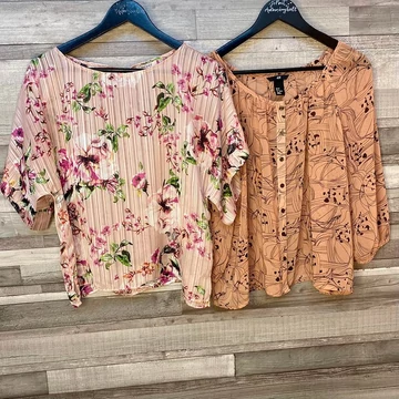 Orsay, H&amp;M mintás blúz szett 38