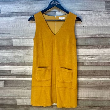 Fórmula Juven mustársárga zsebes ruha 36