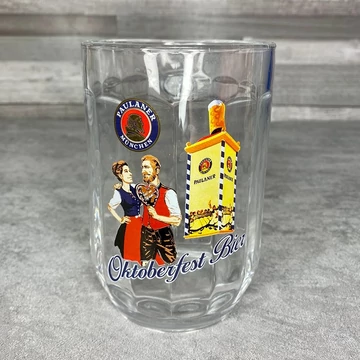 Paulaner Oktoerfest Bier üveg söröskorsó