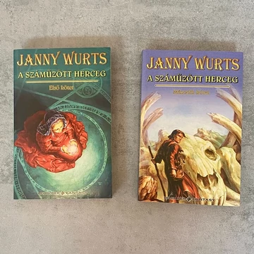 Janny Wurts: A száműzött Herceg I-II. kötet könyv csomag