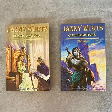 Janny Wurts: Összeesküvés I-II. kötet könyv csomag