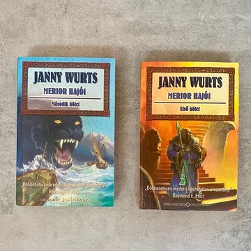 Janny Wurts: Merior Hajói I-II. kötet könyv csomag
