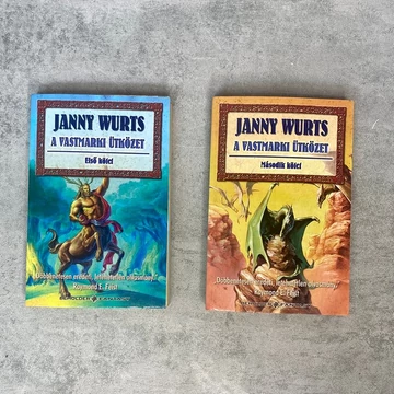Janny Wurts:A Vasmarki Ütközet I-II. kötet könyv csomag