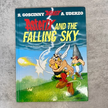 Albert Uderzo: Asterix and the falling sky angol nyelvű képregény