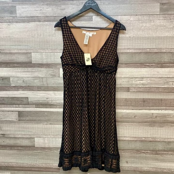 Max Studio fekete csipkés ruha L