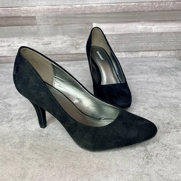 Graceland fekete magassarkú cipő 37