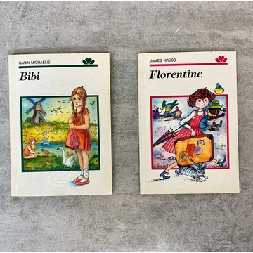 Móra Kiadó, Szív könyvek: James Krüss: Florentine; Karin Michaelis: Bibi retro könyvcsomag