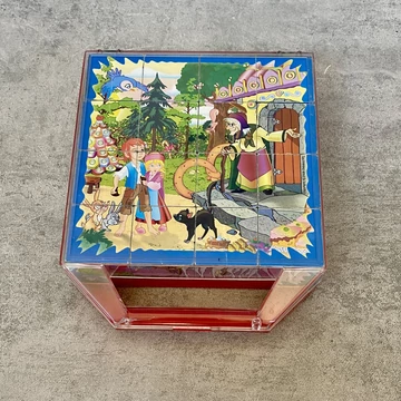 Retro Disney mesés mesekocka játék