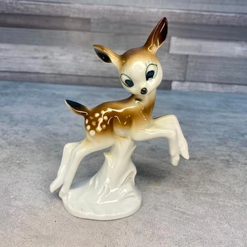 Foreign vintage őzike porcelán figura