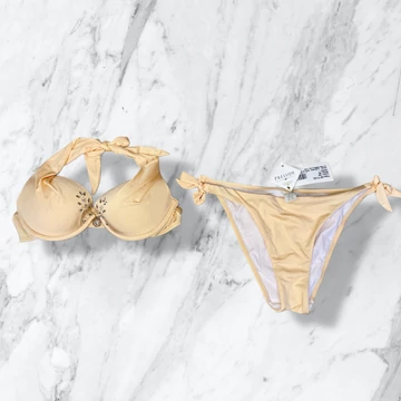 Prelude barack színű ékköves bikini 38