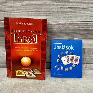 Mary K. Greer: Fordított tarot; John Astrop: Jóslások titkok nélkül könyvcsomag