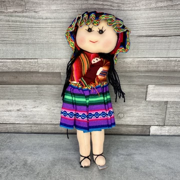 Vintage Ethnic színes puha baba