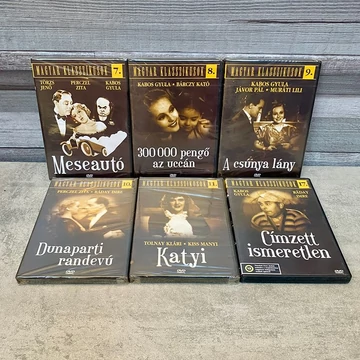 Magyar Klasszikusok DVD sorozat 6 db Magyar Klasszikusok DVD sorozat 6 db