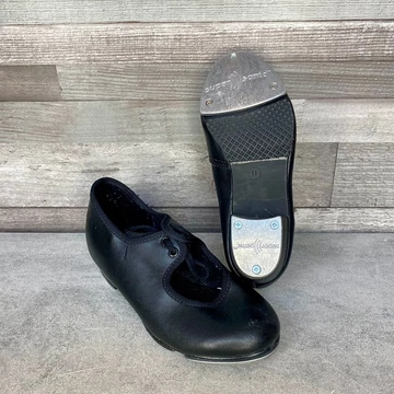 Freed of London super sonic fekete bőr gyerek step táncos cipő 11