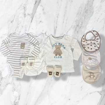 C&amp;amp;A unisex baby ruha szett 68