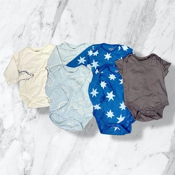 Sinsay újszülött kisfiú body szett 56