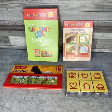 Bambino LÜK Superset + Ponyhof német nyelvű oktatójáték
