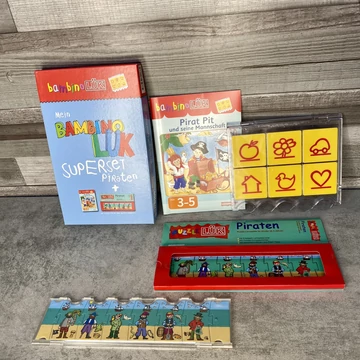 Bambino LÜK Superset + Piraten német nyelvű oktatójáték