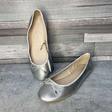 Parfois ezüst balerina cipő 38