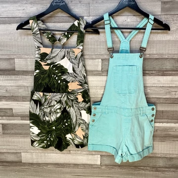 C&amp;A, Topshop kantáros rövidnadrág szett S-M