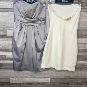 Zara, Vila fehér-szürke miniruha szett XS-S