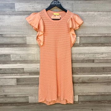 Magenta barack színű csinos ruha S-M