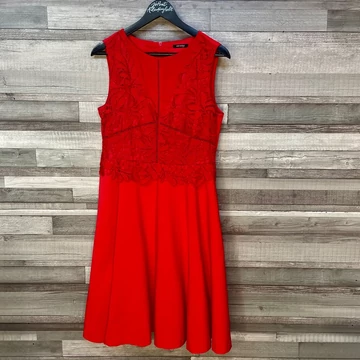 Orsay Party Collection korallpiros alkalmi ruha 40