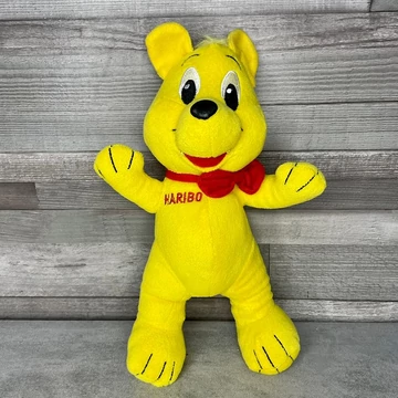 Vintage Haribo plüss maci figura