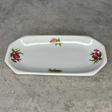 Hollóháza Hungary, Hollóházi porcelán virágos tálka