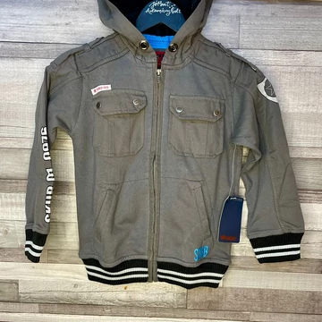 Skhuaban szürke átmeneti fiú kabát 4-5 éves gyerekre