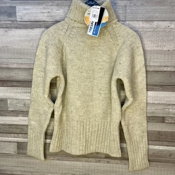 Trespass Knitwear férfi bézs/világosszürke kötött garbó/pulóver L