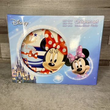 Disney Minnie Mouse porcelán gyerek étkészlet