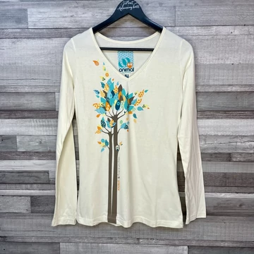 Animal vajszínű őszi mintás hosszú ujjú póló több méretben