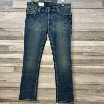 Levis sötét koptatott replika unisex farmernadrág W 32 L 33
