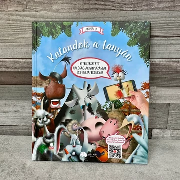 Animalia: Kalandok a tanyán, kiterjesztett valóság-alkalmazással és minijátékokkal mesekönyv